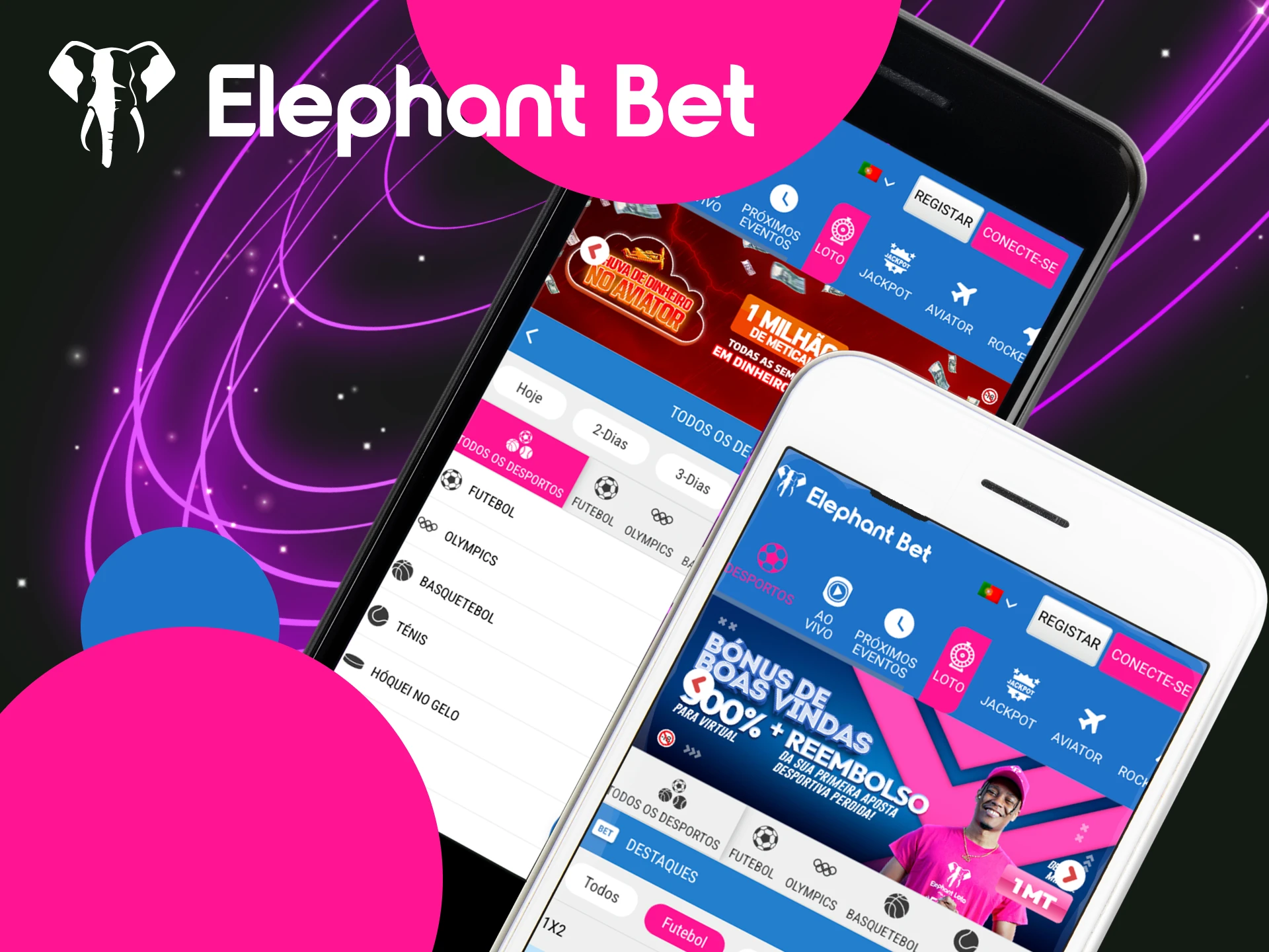 Quais recursos do cassino online Elephant Bet estão disponíveis na versão web.