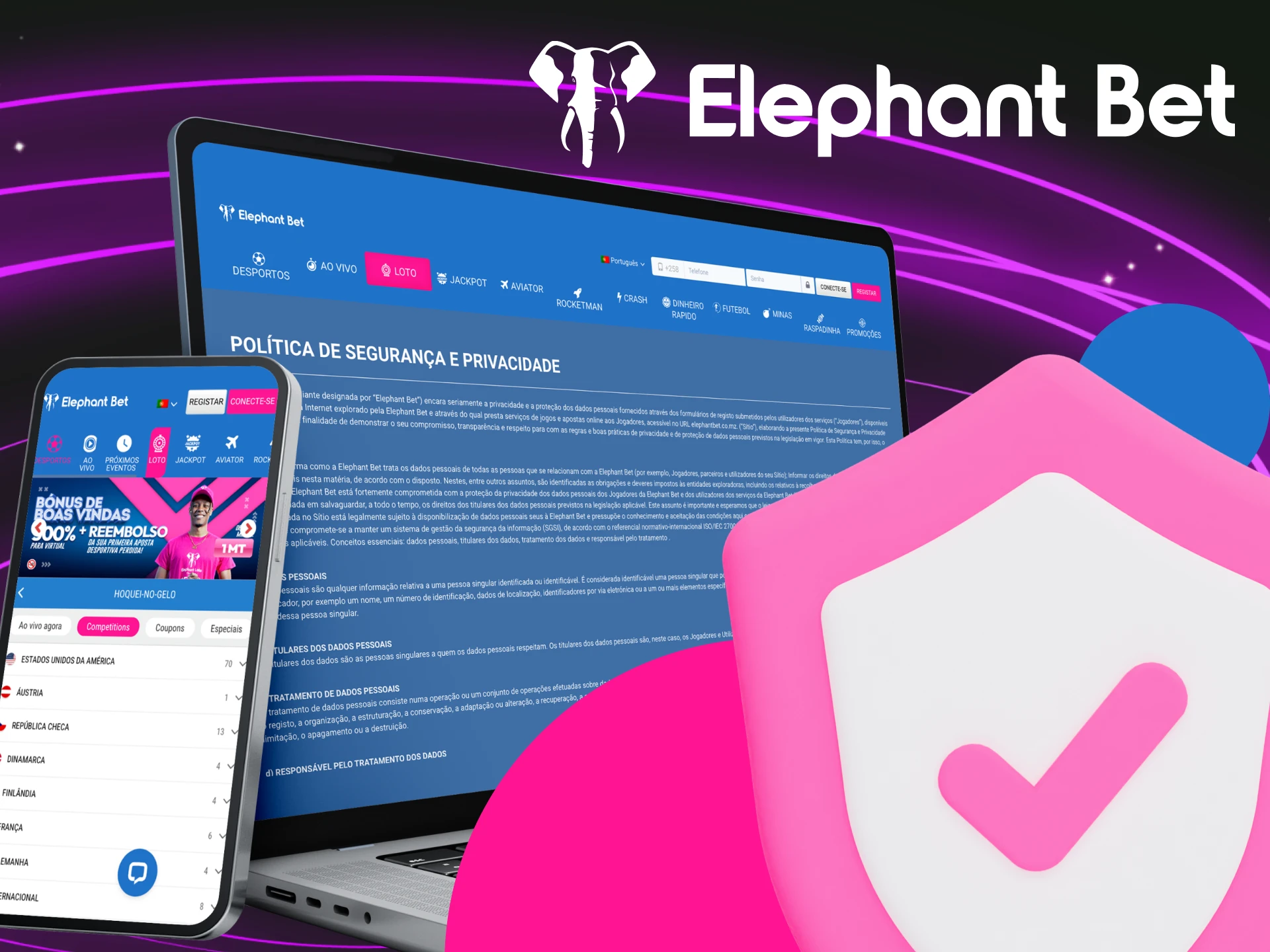 O casino online Elephant Bet é seguro em Moçambique.