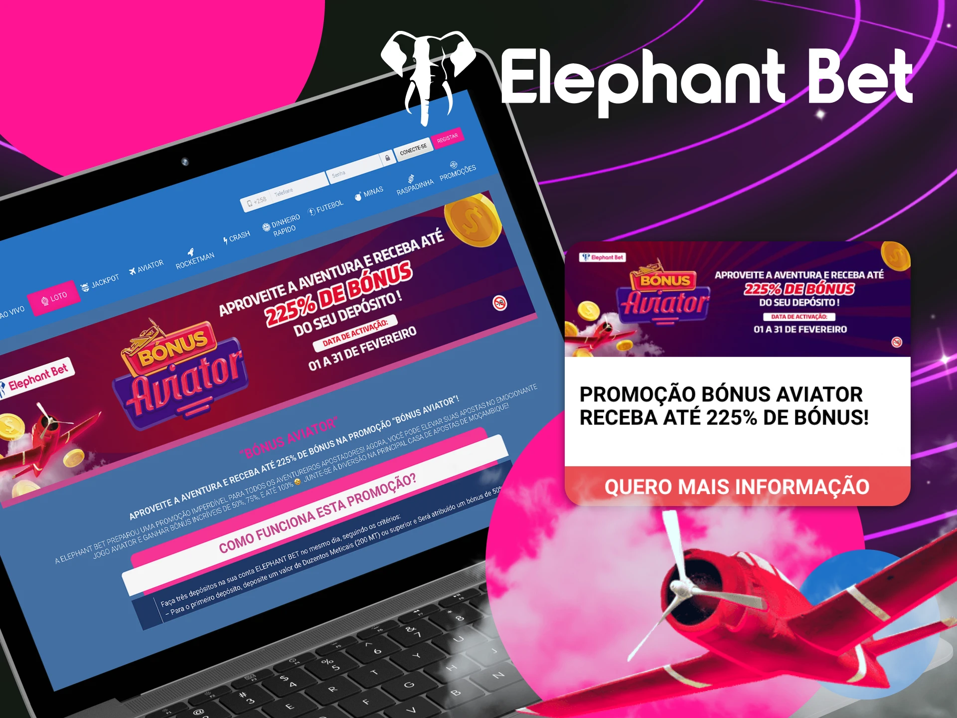 O que é o Bonus de Aviator no casino online Elephant Bet e como posso obtê-lo.