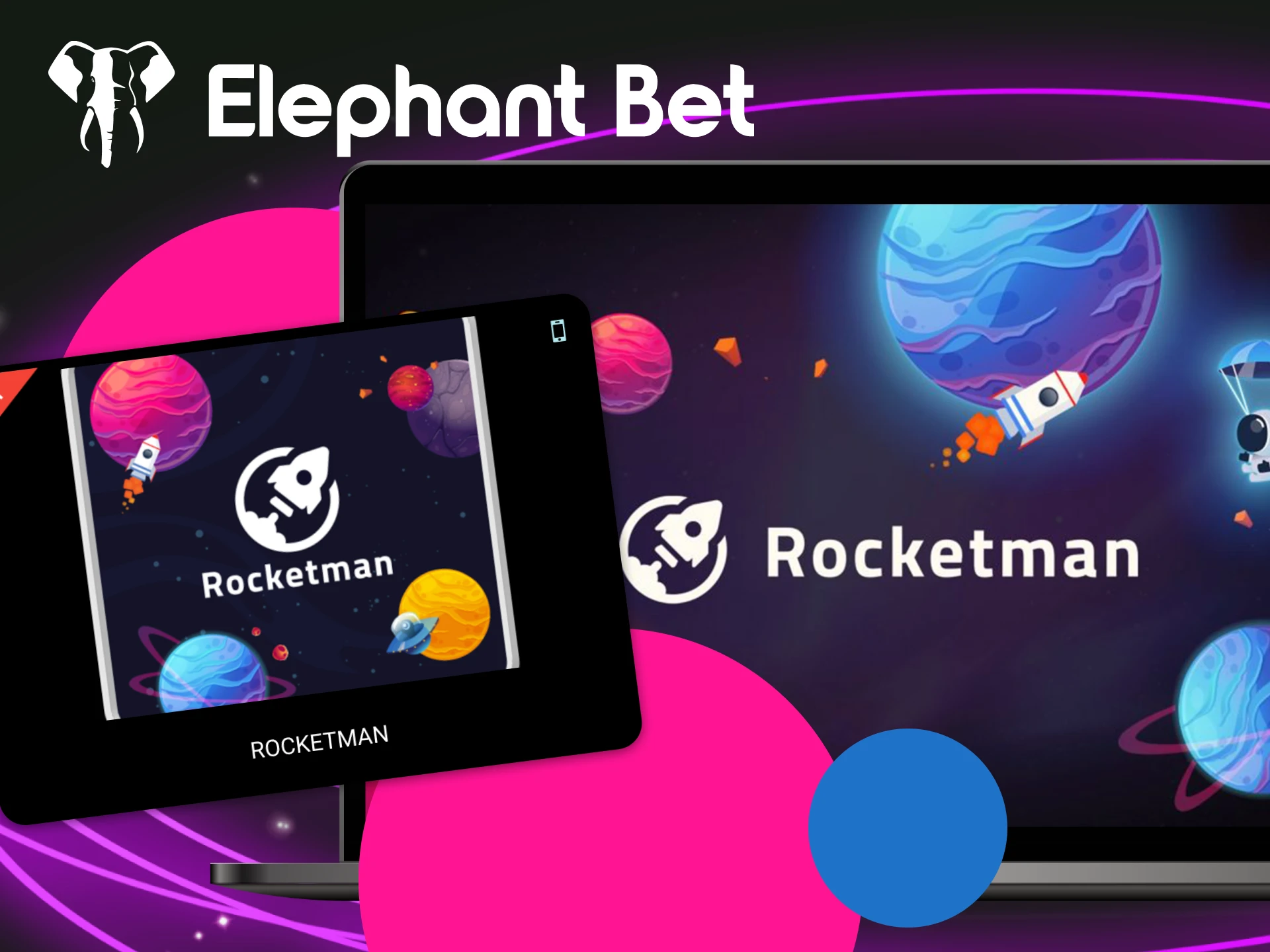 Qual é o objetivo de jogar Rocketman no cassino online Elephant Bet.