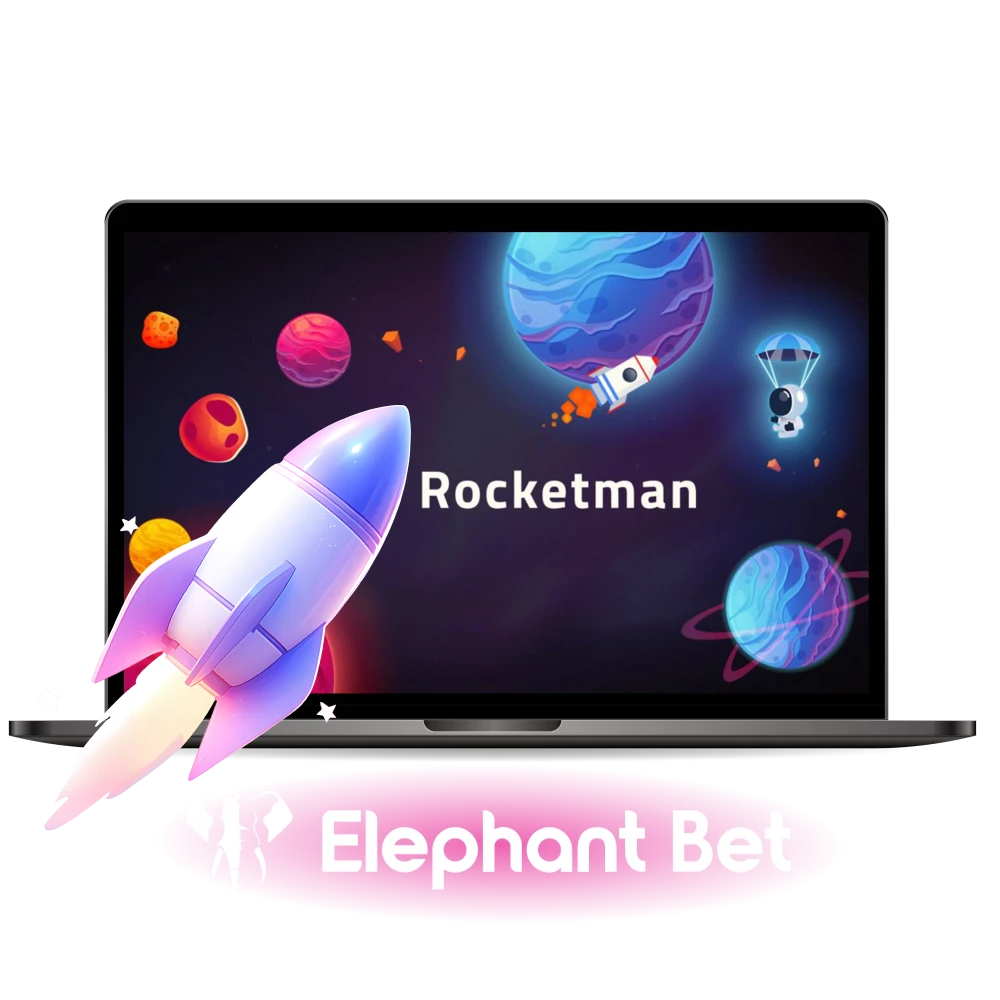 Joga o jogo mais popular do Rocketman no site da Elephant Bet.