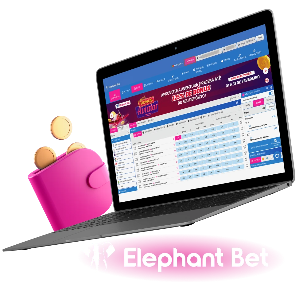 Elephant Bet oferece populares métodos de depósito em Moçambique.